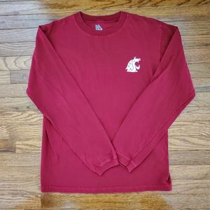 Washington State University long sleave tee shirt
